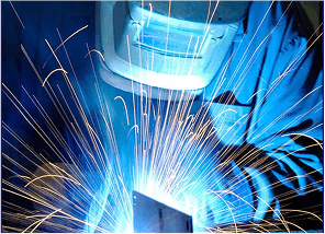 Welding in Progress